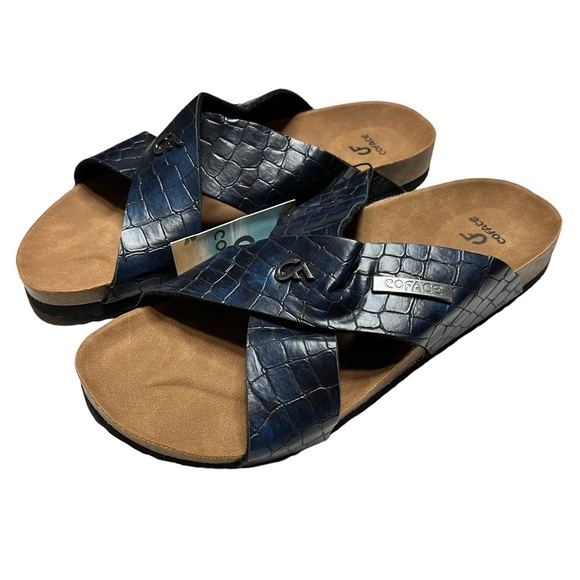Coface Men's Slider Sandals Size (EU 42) (US‎ 8.5) Tags Attached - Picture 4 of 9